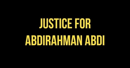 Justice for Abdirahman Coalition and Its Partners Call for the Resignation and Termination of Ottawa Police Association's Matt Skof for Alleged Misogynistic Comments to a Female Member of the Coalition