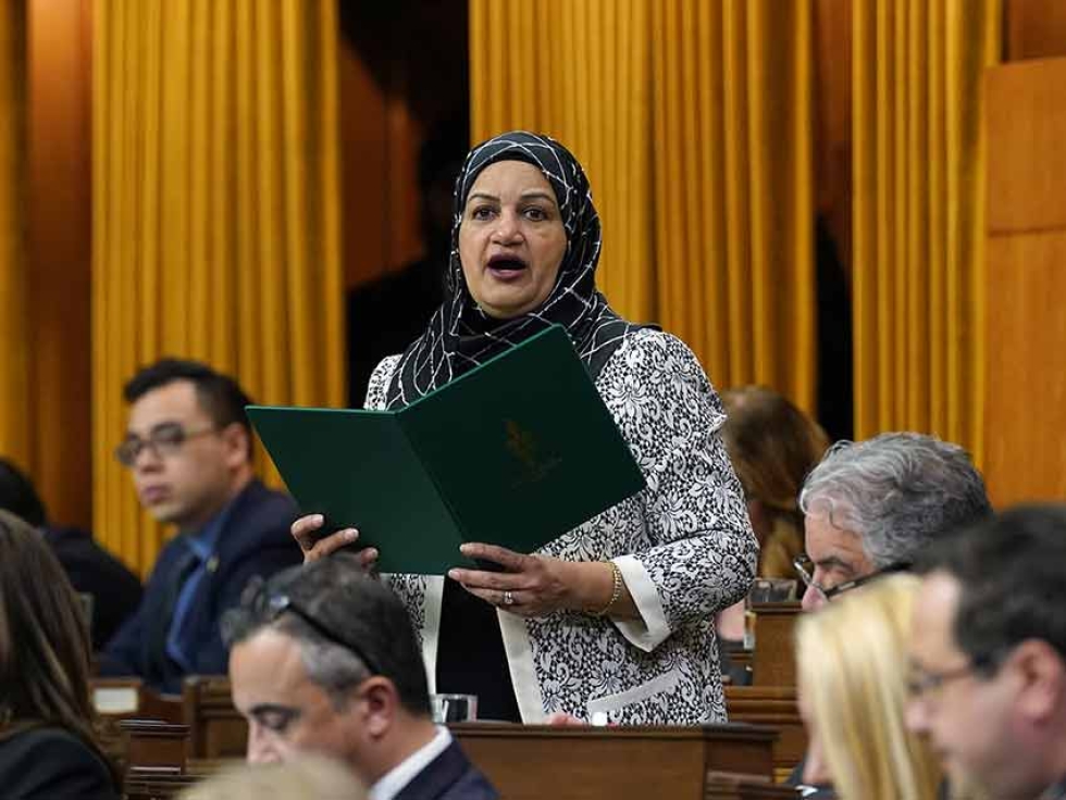 MP Salma Zahid is the chair of the Canada-Palestine Parliamentary Friendship Group.