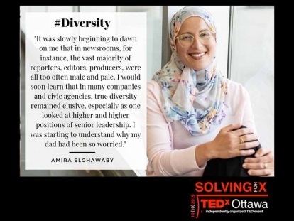 Amira Elghawaby on Multiculturalism in Canada at TEDxOttawa 2019