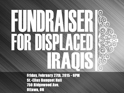 Check Out The Fundraiser for Displaced Iraqis This Friday Feb. 27