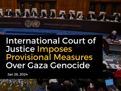 Justice for All Canada Statement: International Court of Justice Decision to Impose Provisional Measures Over Gaza Genocide