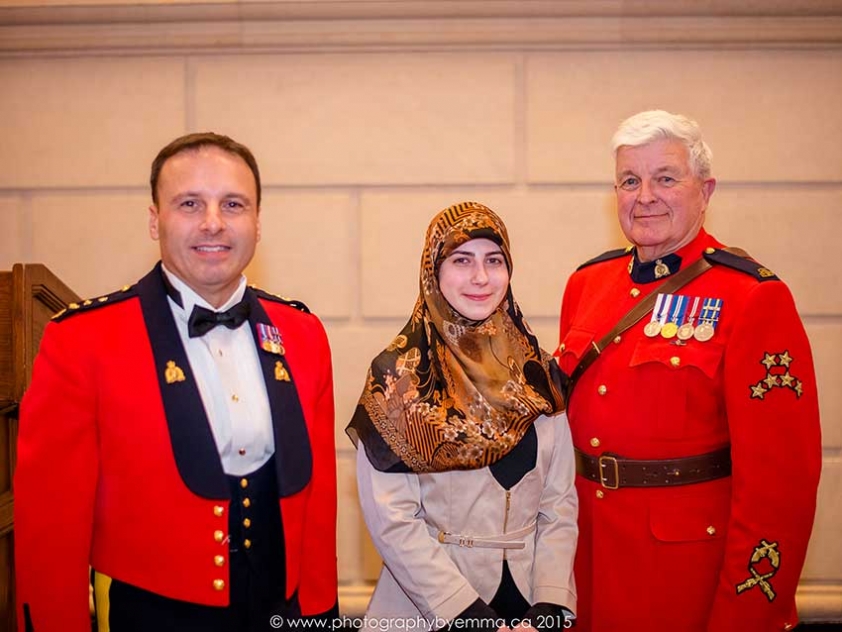 Milad un Nabi on Parliament Hill