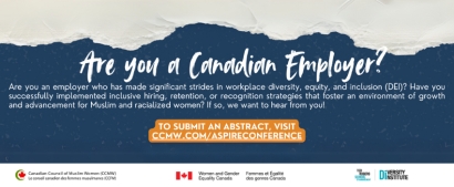 Canadian Council of Muslim Women (CCMW) ASPIRE Conference Callout for Employers