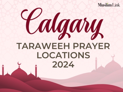 Calgary Ramadan Taraweeh Prayer Locations 2024