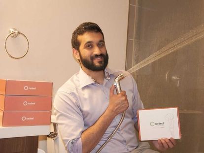 Ahmad Iqbal is the founder of Nadeef Bidet, a company which offers a more hygienic and environmentally friendly alternative to toilet paper.