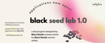 Apply to Join the Black Seed Lab 1.0 with Habasooda for Black Muslim Women Artists (Ages 20 to 25) in the GTA
