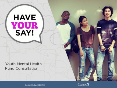 Government of Canada launches consultation to inform design of Youth Mental Health Fund
