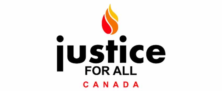 Volunteer with Justice for All Canada