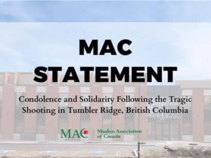 Condolences and Solidarity Following the Tragic Shooting in Tumbler Ridge, British Columbia