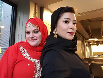 Stephanie Renee and Eren Cervantes-Altamirano attended iftars and prayers across Ottawa-Gatineau during Ramadan