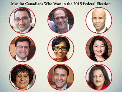 Muslim Canadians Who Won in the 2015 Federal Election
