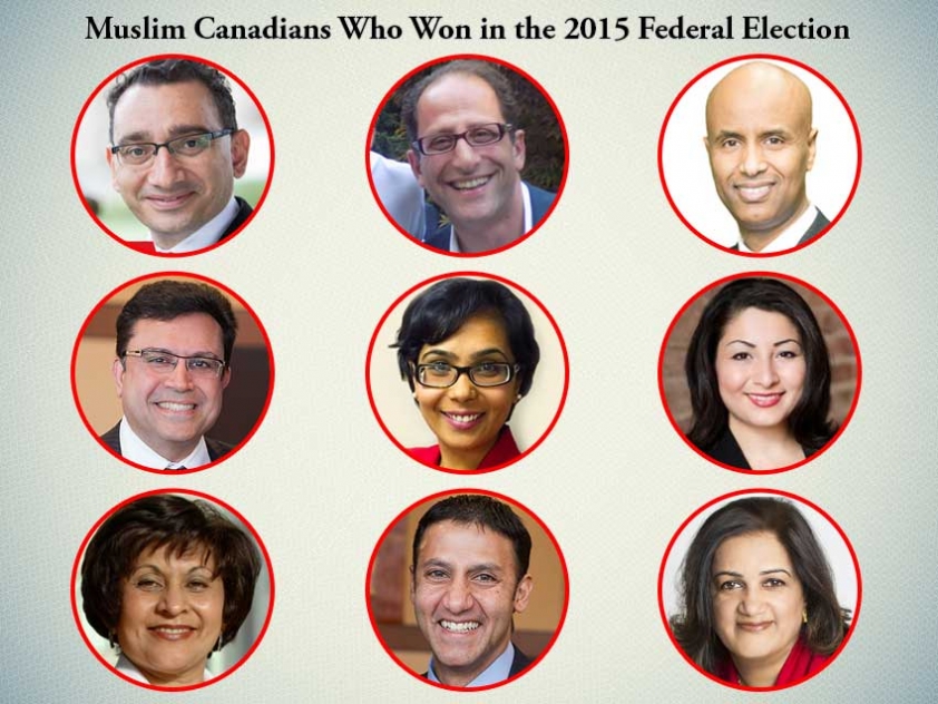 Muslim Canadians Who Won in the 2015 Federal Election