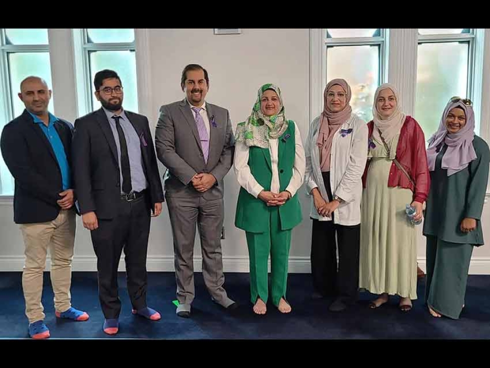 MP Salma Zahid met with leaders from the Muslim community in London about the experience of racialized Canadians with national security agencies.