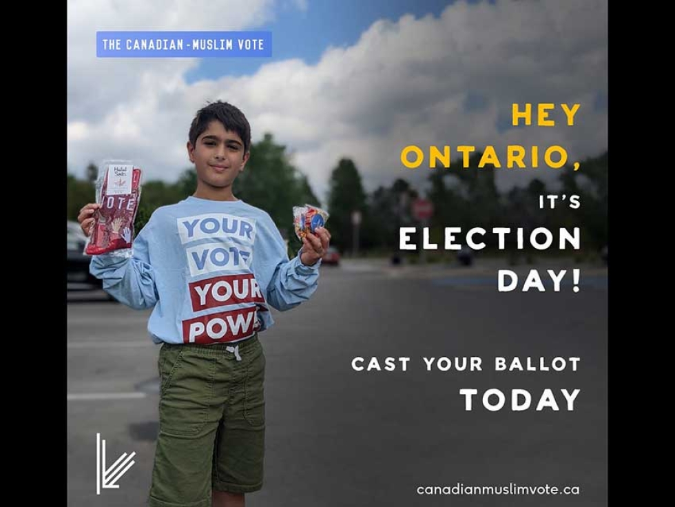 The Canadian-Muslim Vote Mobilizes Young, Newcomer, and First Time Voters on Ontario Election Day