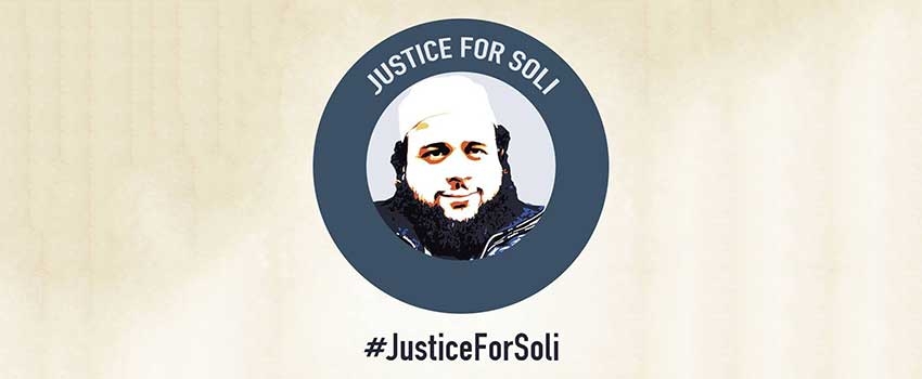 The Justice for Soli campaign is crowdfunding to support Soleiman Faqiri's family's legal challenge to fight for justice for their loved one.