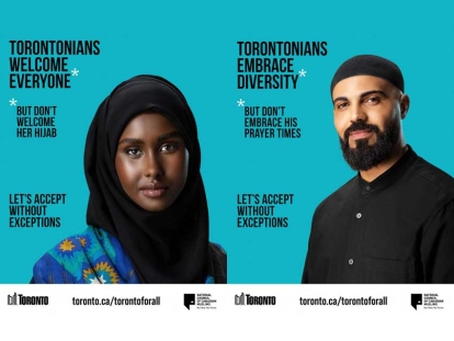 City of Toronto officially launches new ‘Toronto For All’ Anti-Islamophobia Campaign to celebrate acceptance without exceptions