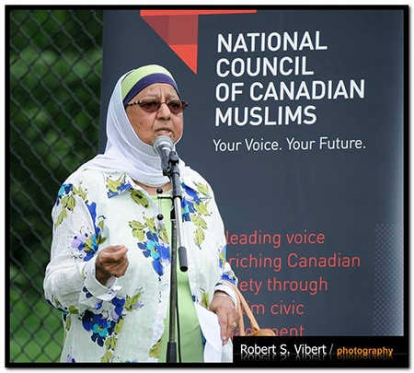 Khadija Haffajee was a board member of the National Council of Canadian Muslims (NCCM)