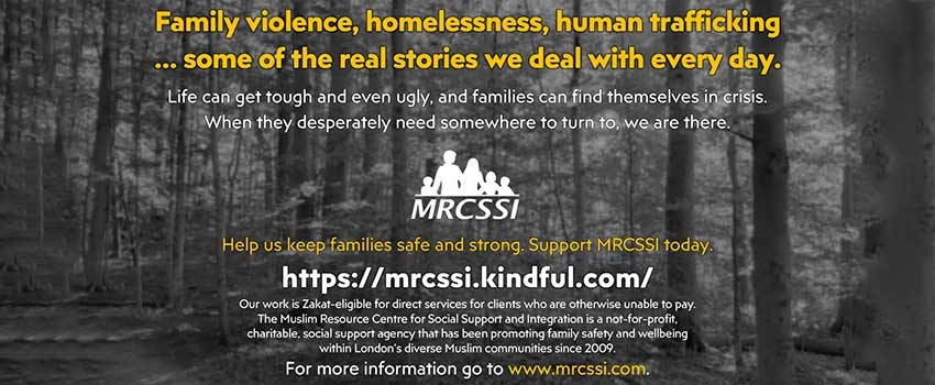 Support the Muslim Resource Centre for Social Support and Integration (MRCSSI)