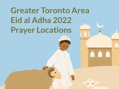 Greater Toronto Area Eid al Adha Prayer Locations 2022