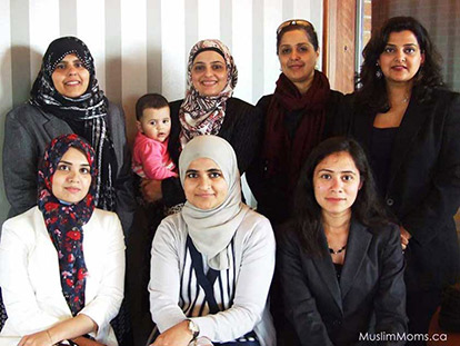 The team behind MuslimMoms.ca