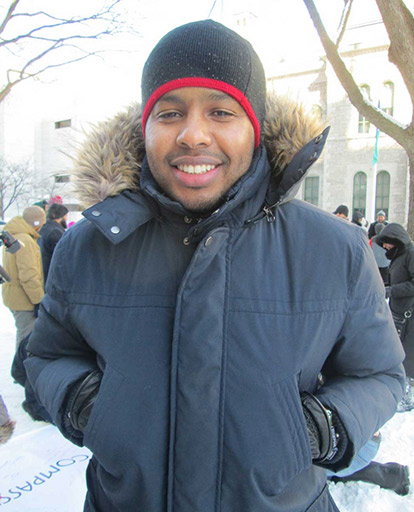 Mohamed Islam attended the Canadian Muslims for Peace gathering in Ottawa on January 31st.