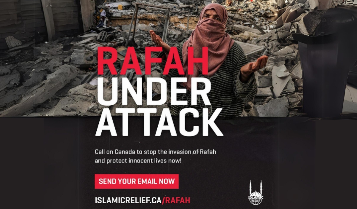 Rafah Under Attack: Call on Canada to Stop the Attack on Rafah and Protect Innocent Lives Now
