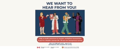 Help Canadian Council of Muslim Women Understand Muslim Women’s Experiences with Workplace Harassment