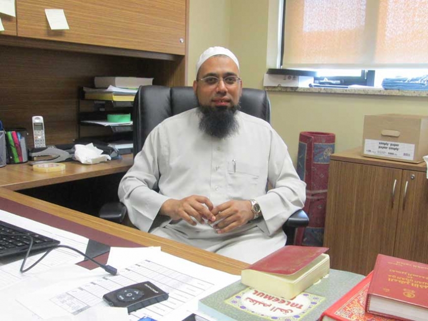 Imam Mohammed Badat of the Islamic Society of Cumberland (Masjid Bilal)
