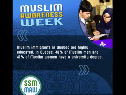 Fifth Annual Muslim Awareness Week Launches in Quebec: January 25 to 31 2023