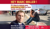 Email Immigration Minister: Remove Racist Limit of 1000 for Gaza Family Reunification