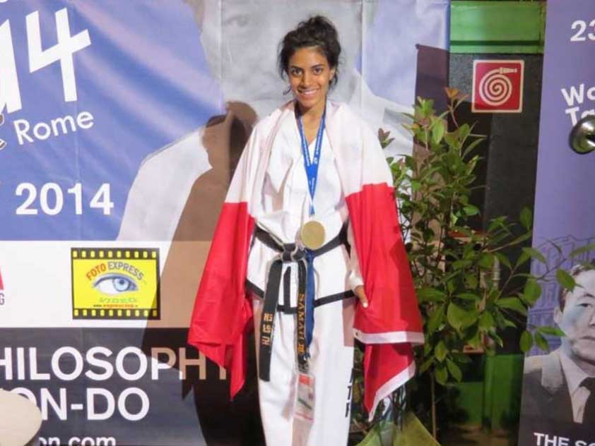 International Taekwondo Champion Samah Syed