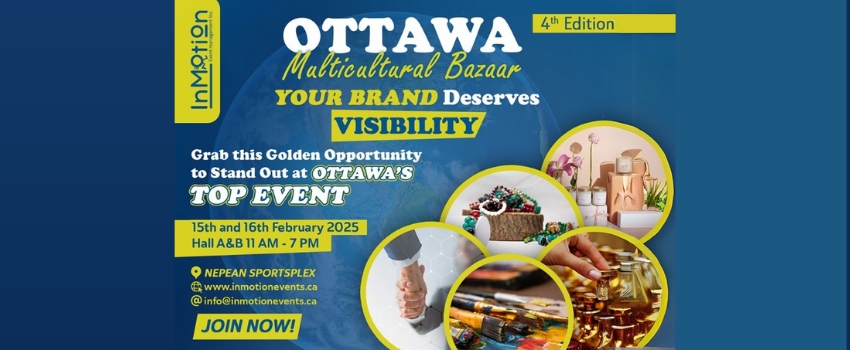 Become a Vendor at InMotion&#039;s Ottawa Multicultural Bazaar