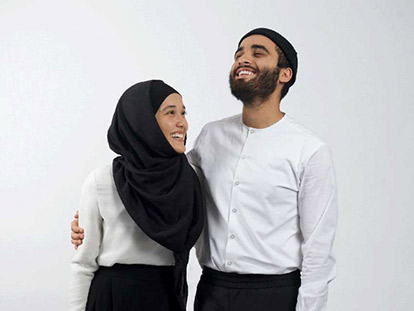 Aicha Chtourou and Bilal Mashhedi are the entrepreneurial couple behind Mode-ste, Canada’s largest and fastest growing Modest Fashion brand.