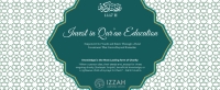 Support Izzah Learning Center: Invest in Qur&rsquo;an Education. Invest in your Akhirah