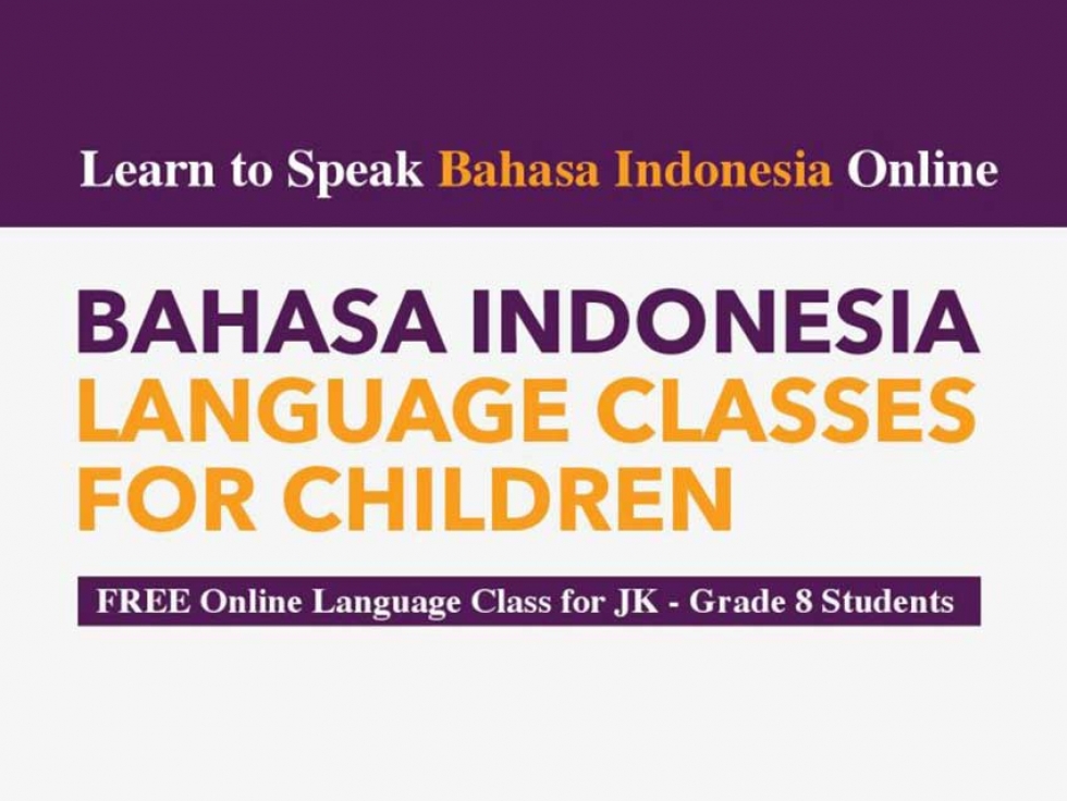 Indonesian Embassy Launches Online Indonesian Language Class for Elementary Students in Canada