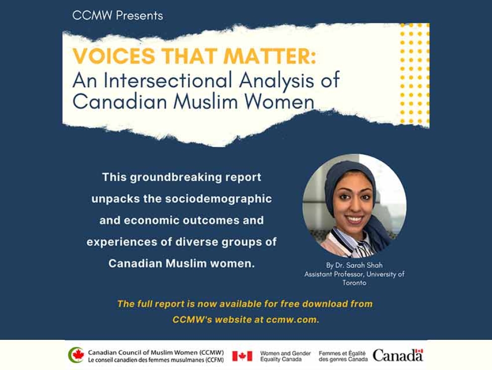 CCMW Launches Groundbreaking Report Exploring Canadian Muslim Women from an Intersectional Perspective