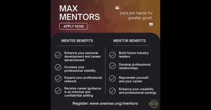 Volunteer as a Muslim Awards of Excellence (MAX) Mentor for Muslim Professionals