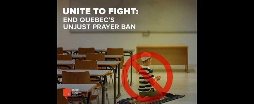 Unite to End Quebec&#039;s Prayer Ban in Schools