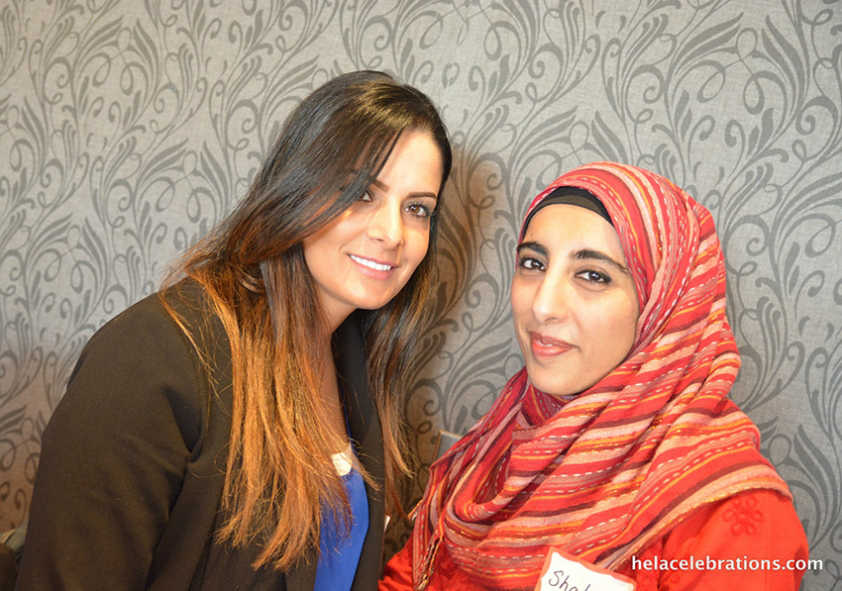 Amal Elfarou and Shalini bint Ashok