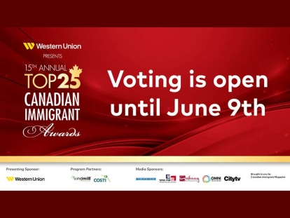 15 Years of The Top 25 Canadian Immigrant Awards: Voting Now Open