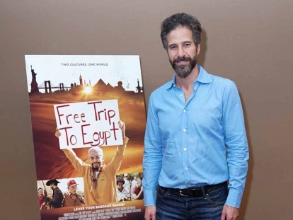 Egyptian Canadian Tarek Mounib at the New York premiere of &quot;Free Trip to Egypt&quot;.