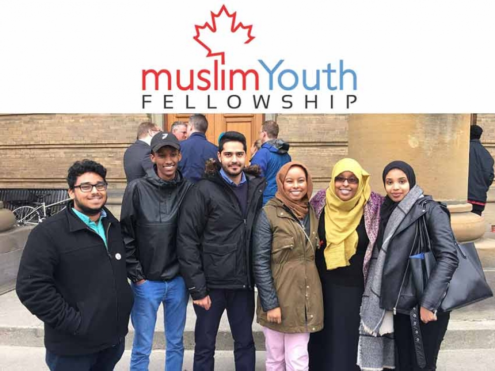 Members of the first cohort of the Muslim Youth Fellowship.