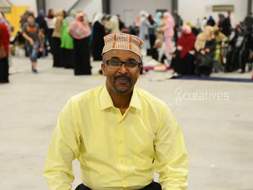 Haji Ibrahim Noor at the MAC Eid Festival