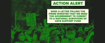 Urge Parliament to Establish a National Support Fund for Victims of Hate-Motivated Crimes