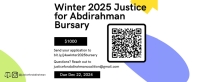 Apply for the Winter 2025 Justice For Abdirahman Bursary for Black Post-Secondary Students in Ontario