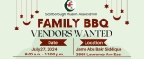 Bazaar Vendors Wanted for Scarborough Muslim Association Family BBQ