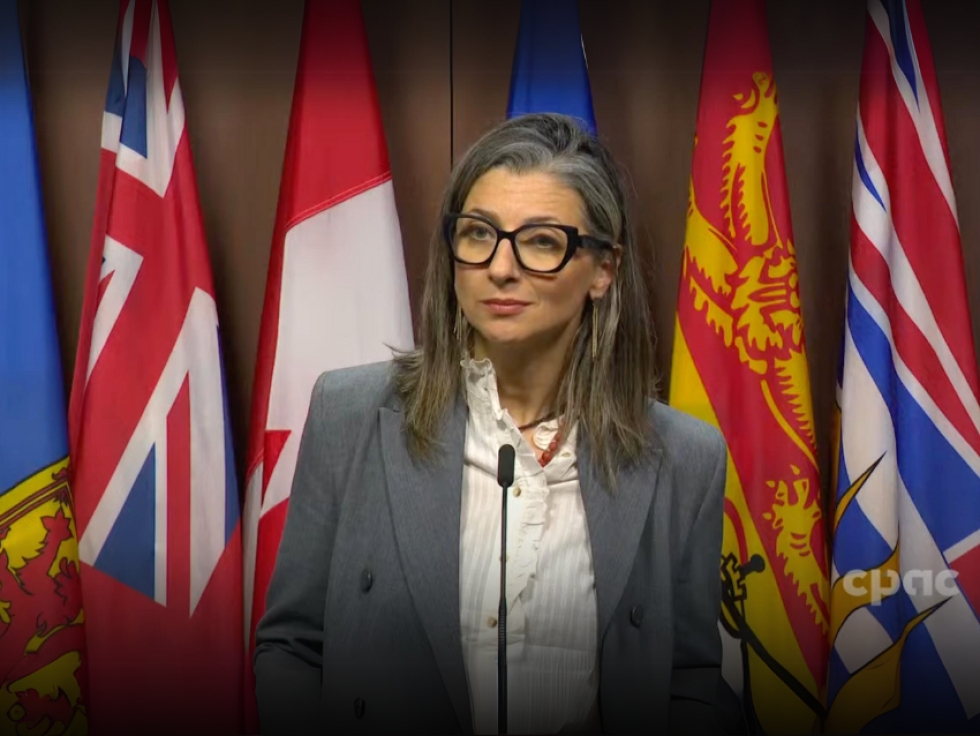 UN Special Rapporteur on the Palestinian Territories News Conference on Parliament Hill on Nov. 5 2024