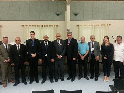 Members of the Muslim Coordinating Council and Ottawa-South Provincial Candidates
