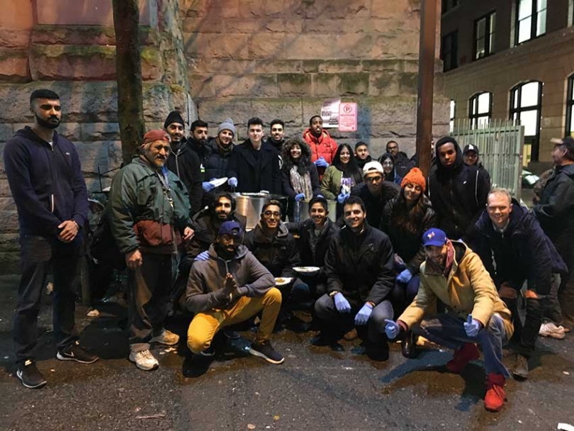The team that helped turn a Vancouver mosque into a temporary homeless shelter