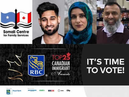 Vote for the Top 25 Canadian Immigrants and Top Settlement Agency